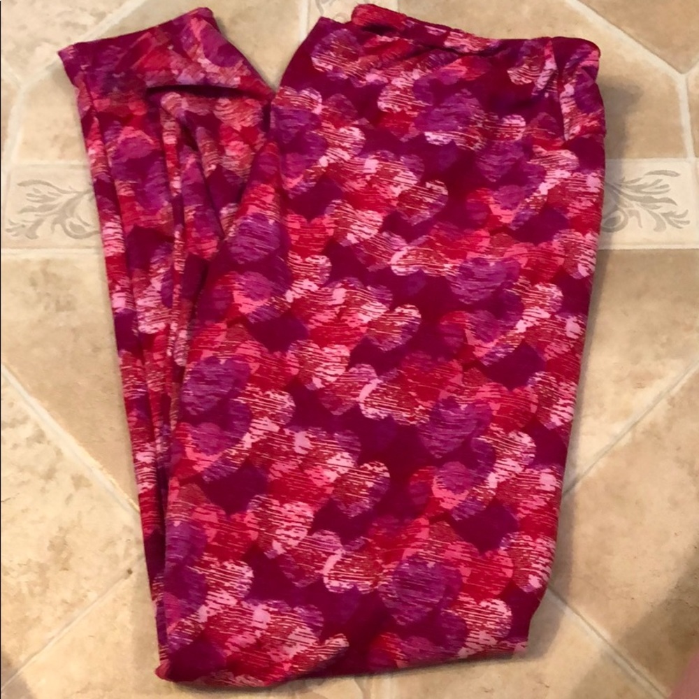 Lularoe heart leggings